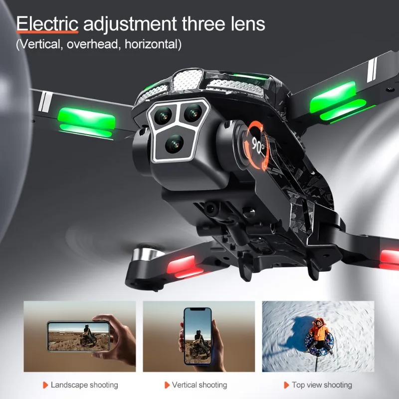 New V186 Pro Drone Professiona - đánh giá và giá Drone Gimbal 2 Axis