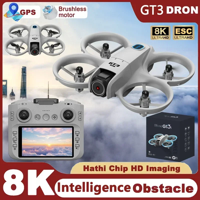 GT3 Mini NEW Drone Rc Quadcopt - đánh giá và giá Drone Gimbal 3 Axis