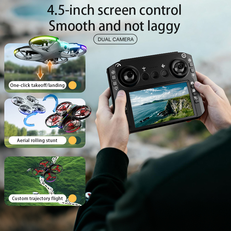 RH830 RC Professional Drone 4K - đánh giá và giá Drone Gimbal 2 Axis