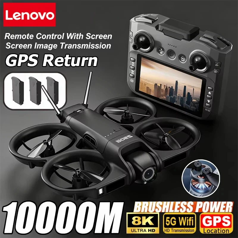 Lenovo Drone 8K Aerial HD Inte - đánh giá và giá Drone Gimbal 2 Axis