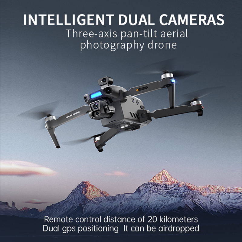 2026 New 8K Dual Camera Drone  - đánh giá và giá Drone Gimbal 3 Axis
